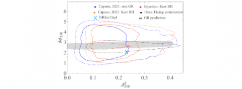 Novel Gravitational-Wave Test of Gravity