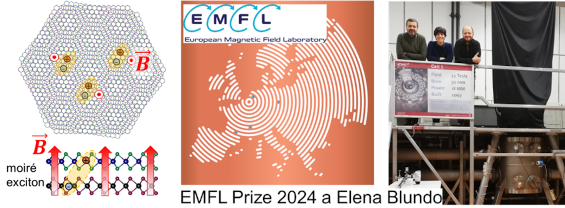 European Magnetic Field Laboratory Prize 2024 a Elena Blundo