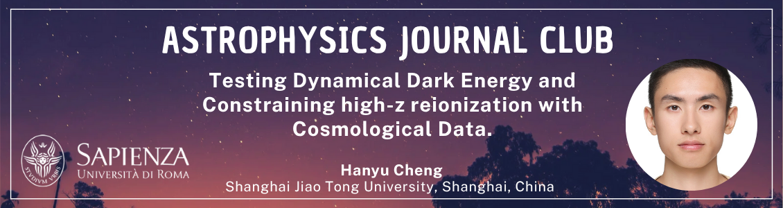 Astrophysics Journal Club Sapienza