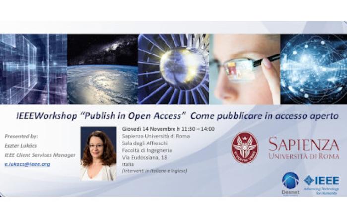 Workshop sulla pubblicazione in riviste IEEE (open access)
